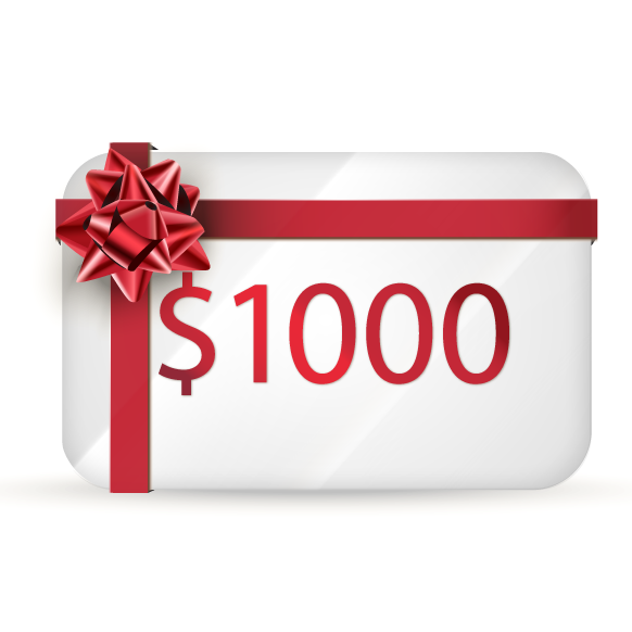 $1000 Gift Certificate - Dive World