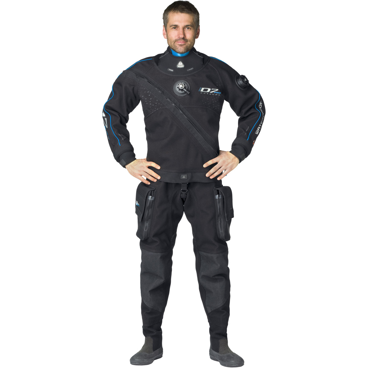 Waterproof D7 Pro ISS Cordura DrySuit Mens Dive World