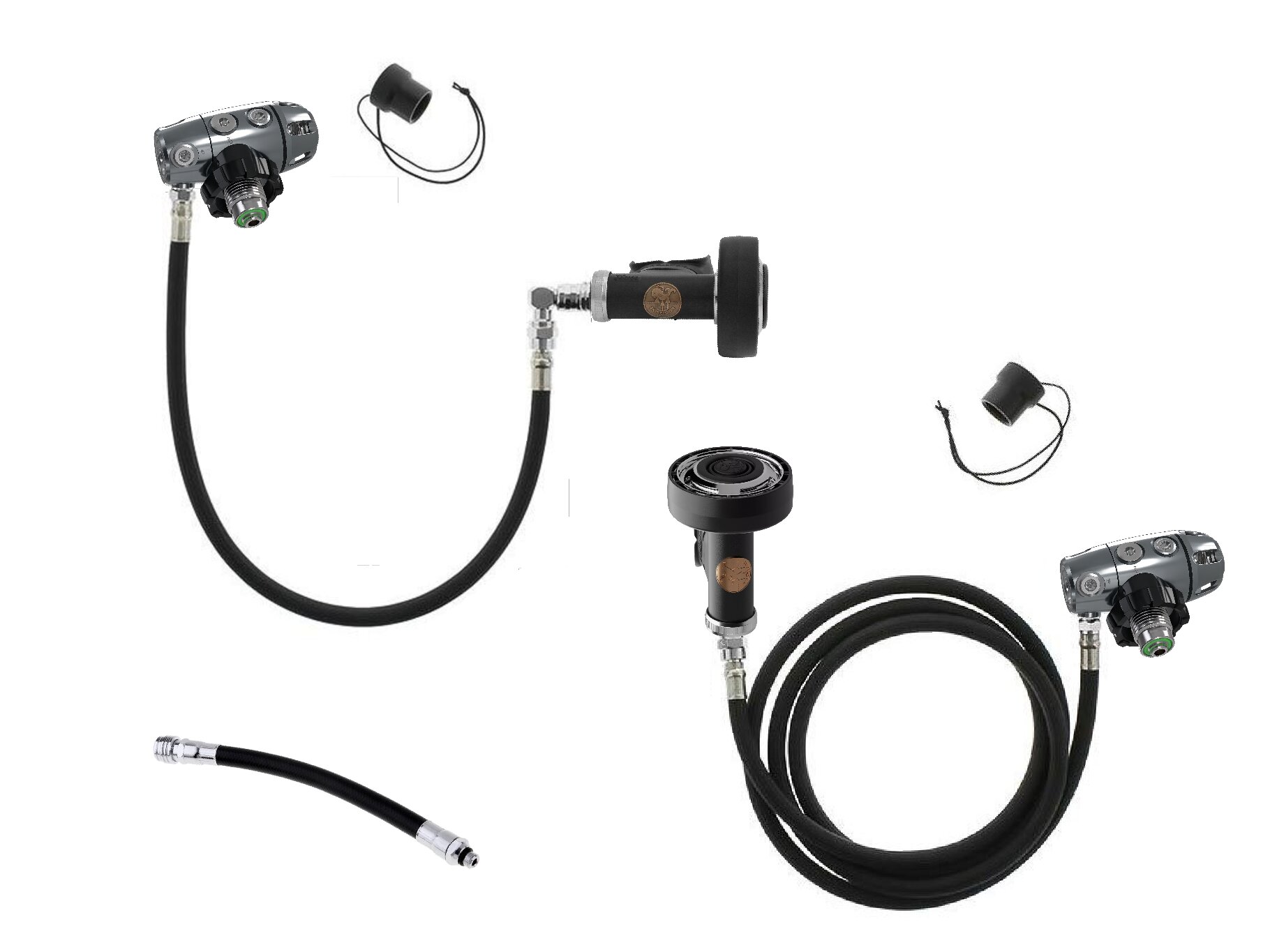 Complete Poseidon Cyklon Sidemount Set
